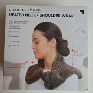 Sharper Image Heated Neck and Shoulder Wrap